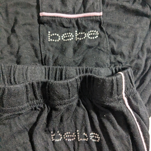 Bebe black pajama set - Picture 5 of 9
